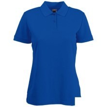 Polo femme avec bouton